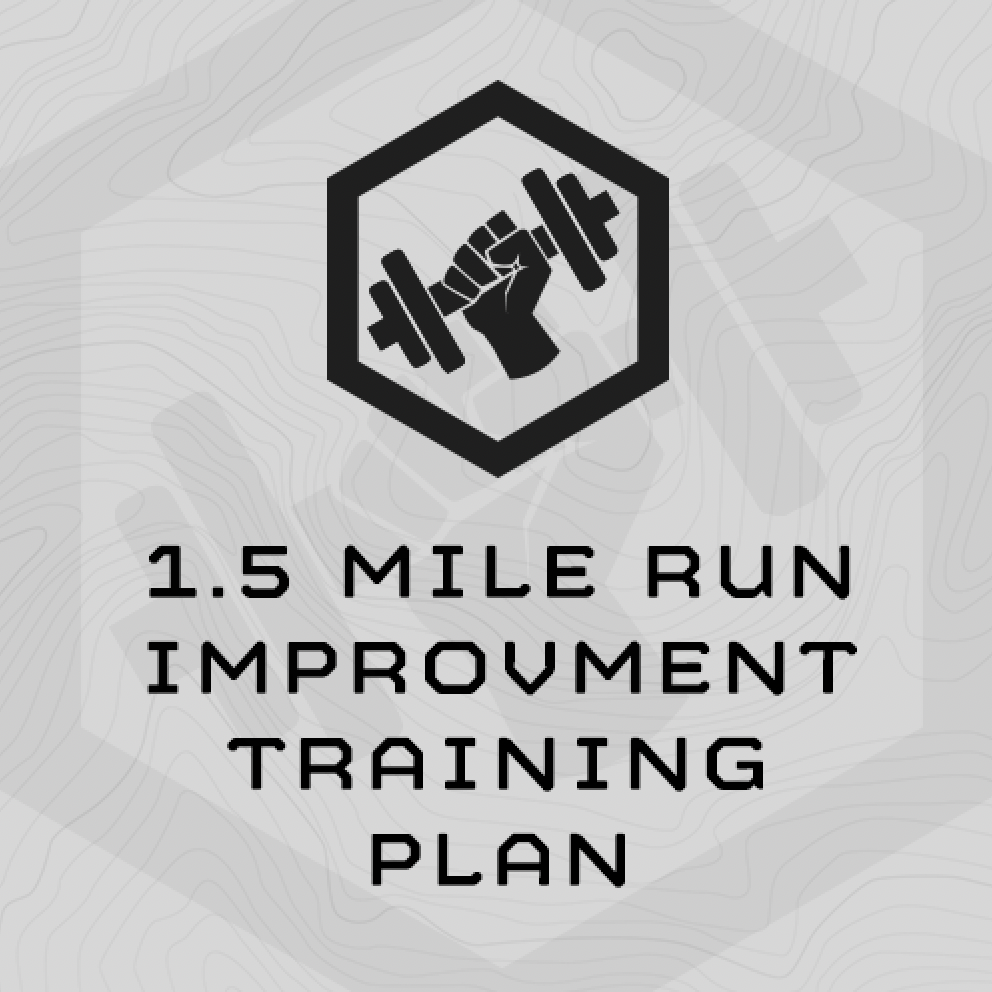 1.5 Mile Improvement Training Plan Mountain Tactical